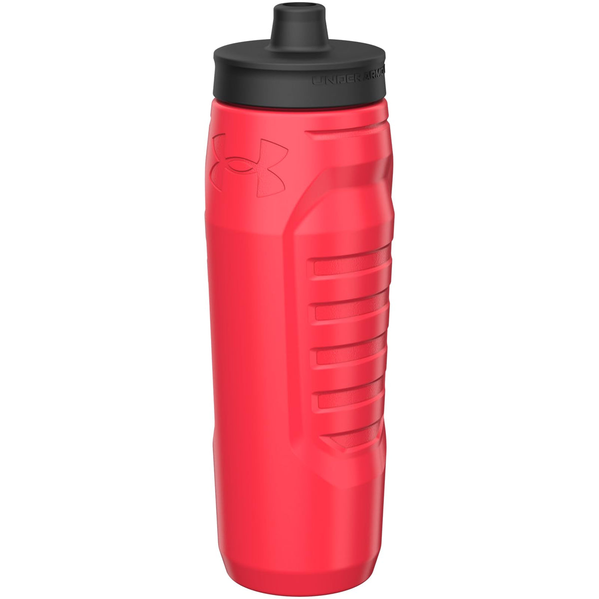 Under Armour Squeeze Water Bottles, 32 oz Water Bottles, Sideline Sports Water Bottle with Quick-Shot Lid, Quick & Easy Hydration, Gym Water Bottles, Squeeze Bottle, 1 32oz Bottle