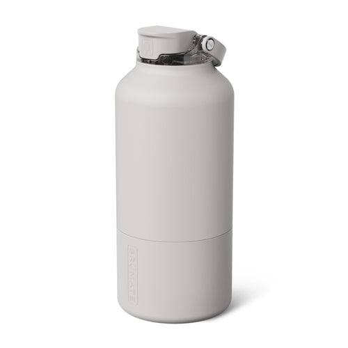 BrüMate Rise 35oz Water Bottle With 100% Leakproof Covered Silicone Straw | Insulated Stainless Steel Water Bottle With Removable Straw | Fast Flow | Soft Sip Silicone Spout | BPA-Free (Sage)