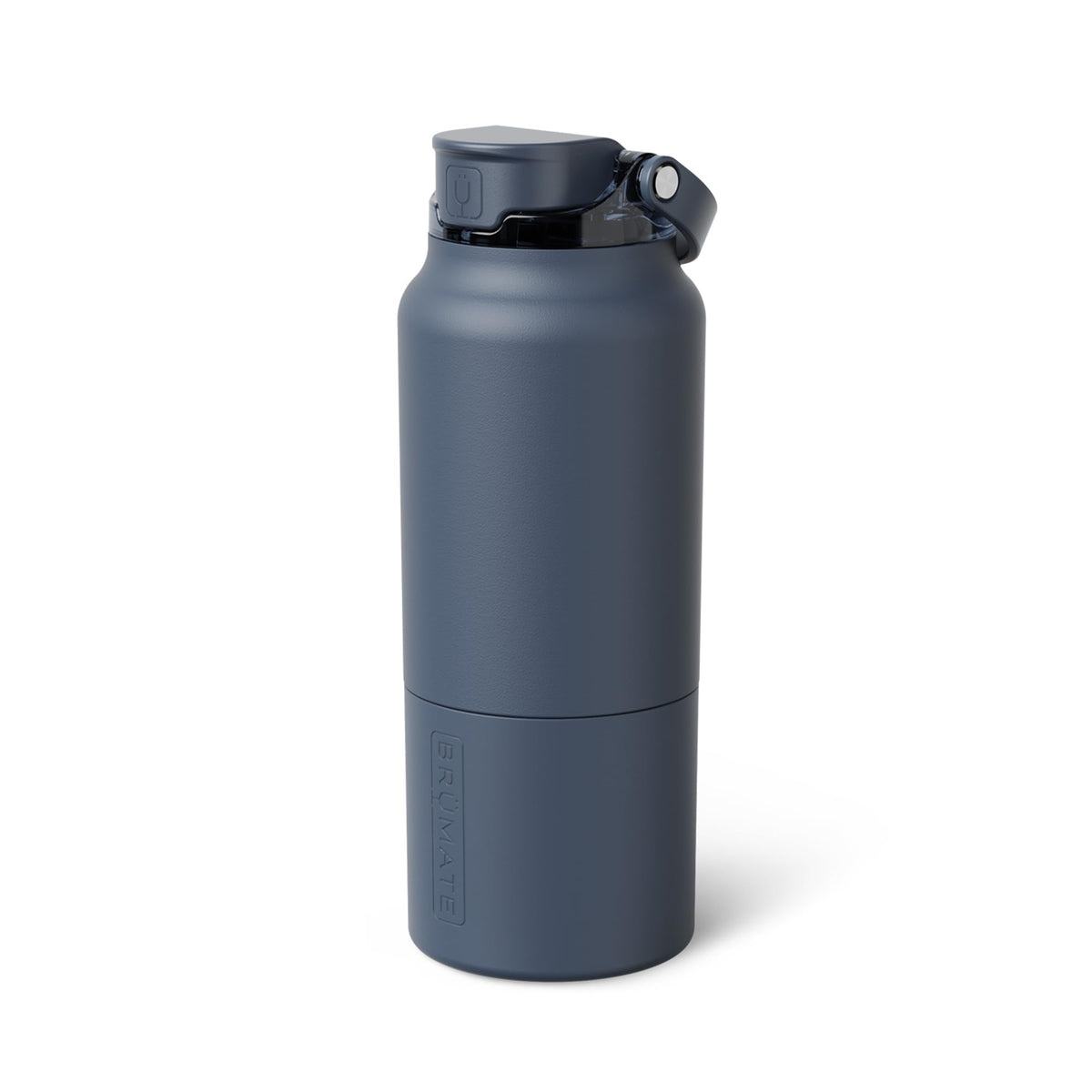 BrüMate Rise 35oz Water Bottle With 100% Leakproof Covered Silicone Straw | Insulated Stainless Steel Water Bottle With Removable Straw | Fast Flow | Soft Sip Silicone Spout | BPA-Free (Sage)