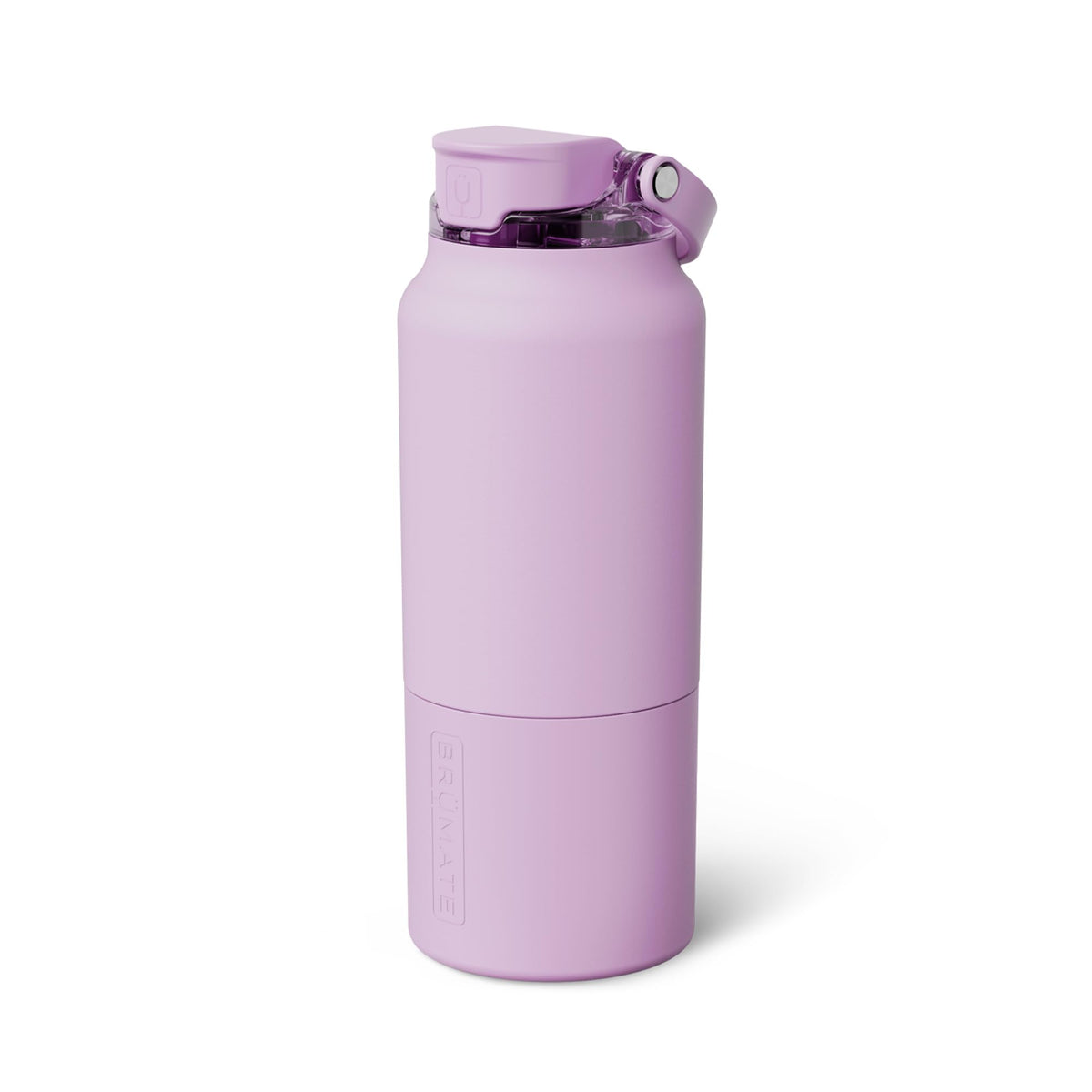 BrüMate Rise 35oz Water Bottle With 100% Leakproof Covered Silicone Straw | Insulated Stainless Steel Water Bottle With Removable Straw | Fast Flow | Soft Sip Silicone Spout | BPA-Free (Sage)