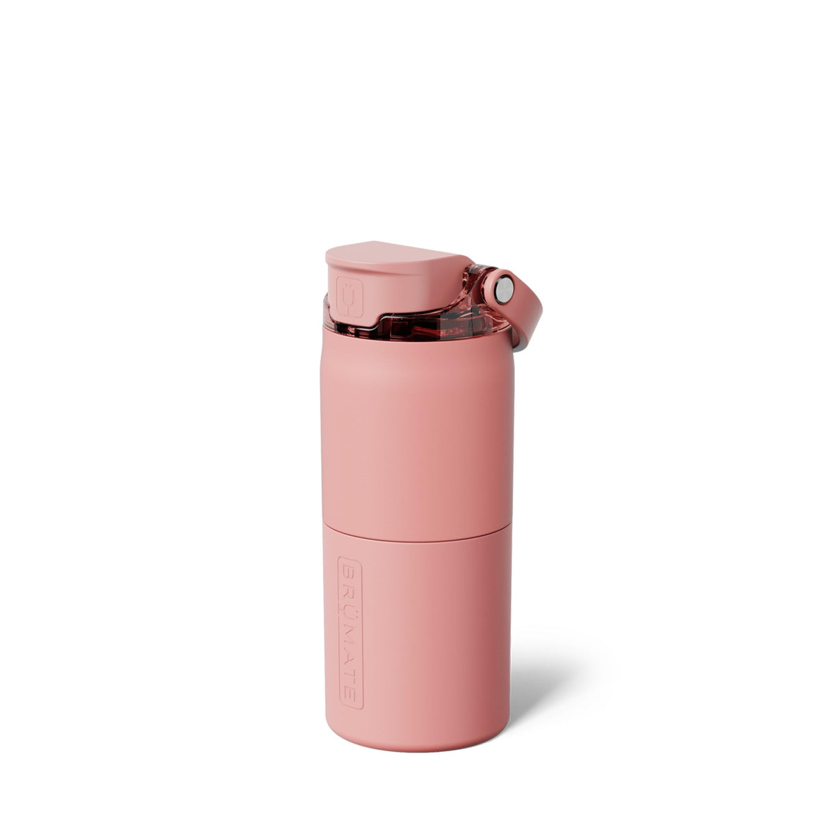 BrüMate Rise 35oz Water Bottle With 100% Leakproof Covered Silicone Straw | Insulated Stainless Steel Water Bottle With Removable Straw | Fast Flow | Soft Sip Silicone Spout | BPA-Free (Sage)