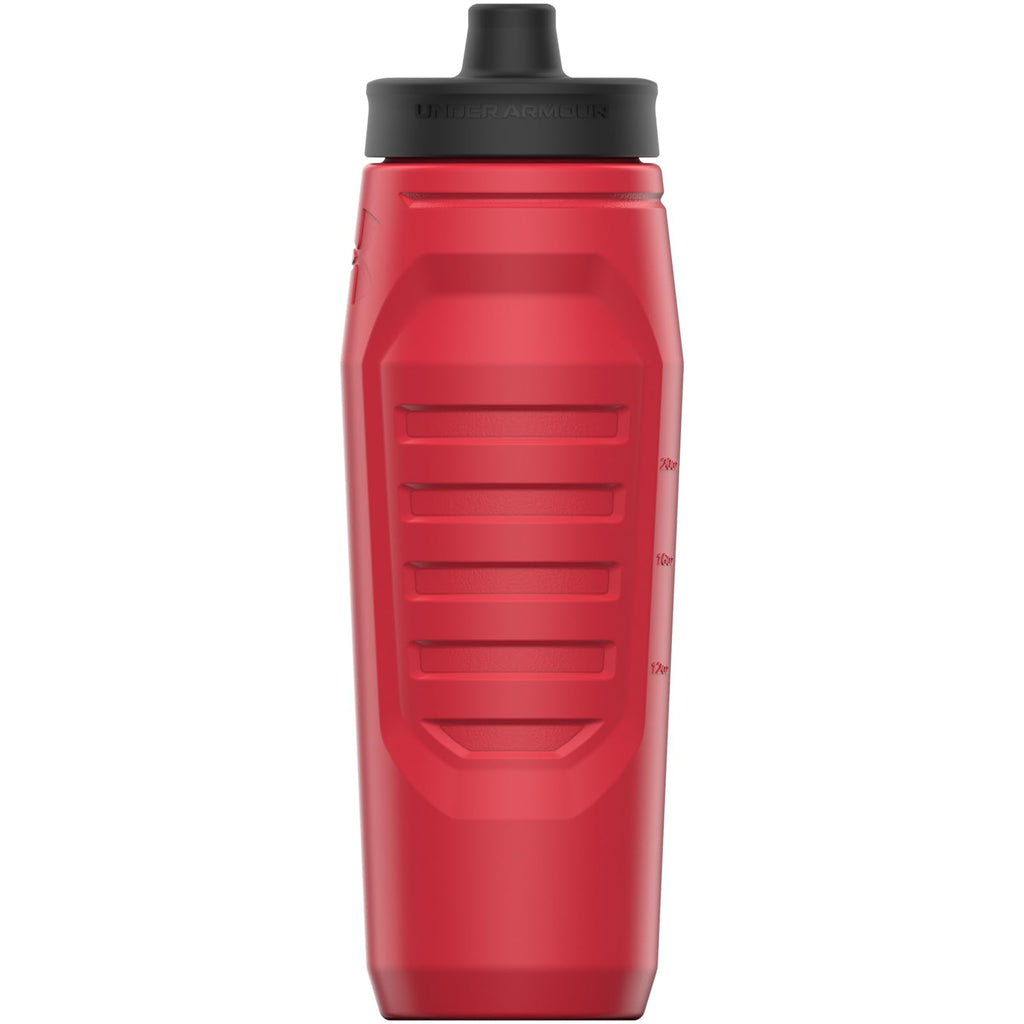 Under Armour Squeeze Water Bottles, 32 oz Water Bottles, Sideline Sports Water Bottle with Quick-Shot Lid, Quick & Easy Hydration, Gym Water Bottles, Squeeze Bottle, 1 32oz Bottle