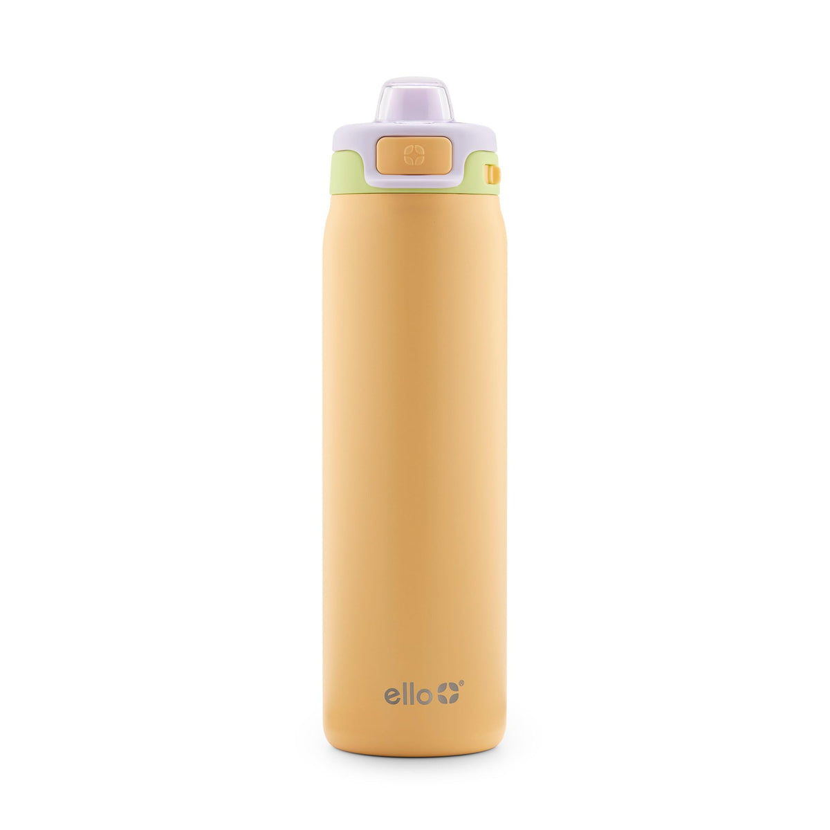Ello Pop & Fill Insulated Stainless Steel Water Bottle with Quick Fill Lid, Leakproof Locking, Sip or Chug Spout, BPA-Free, Double Wall Vacuum Insulated for Sports, Travel & School- 22oz / 32oz / 40oz