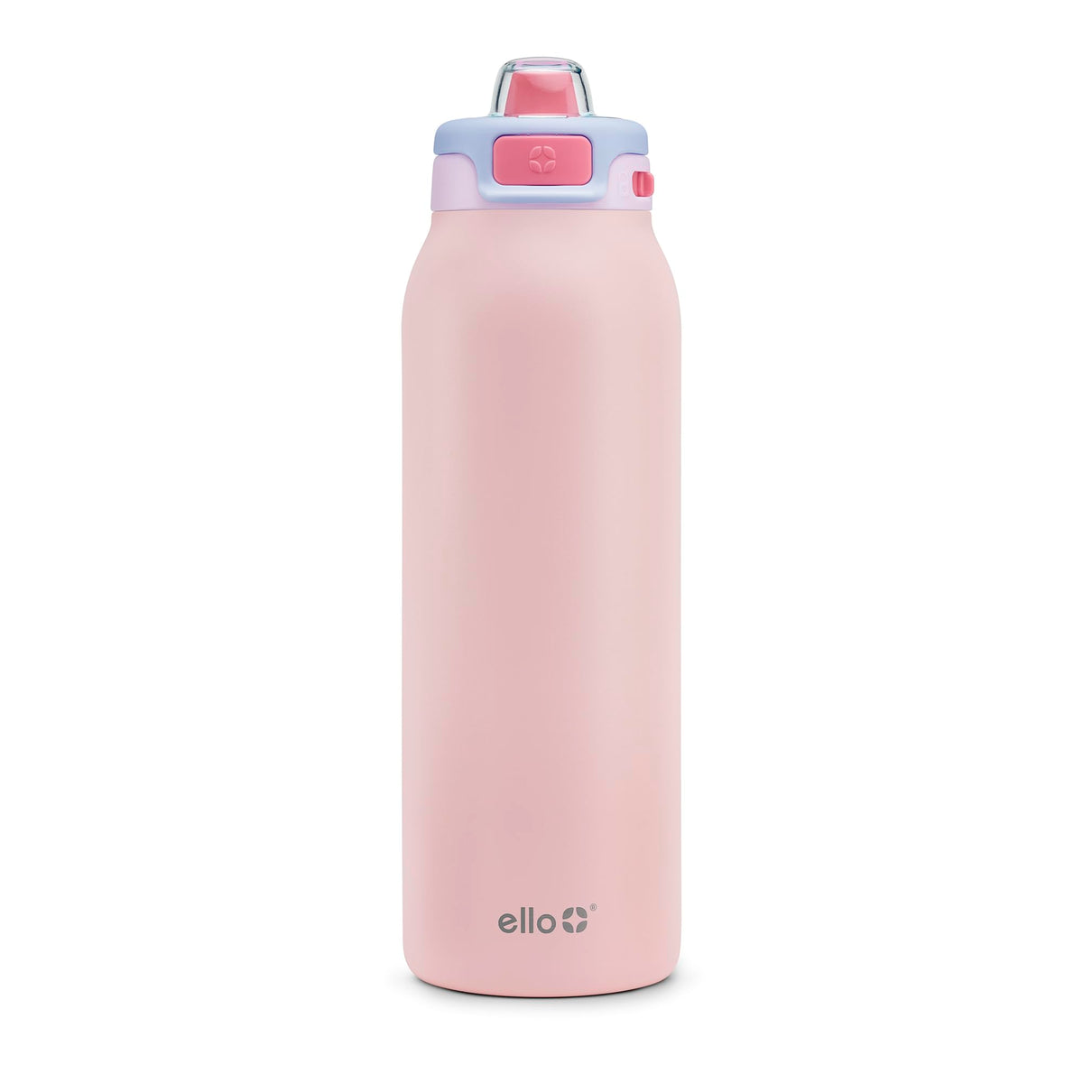 Ello Pop & Fill Insulated Stainless Steel Water Bottle with Quick Fill Lid, Leakproof Locking, Sip or Chug Spout, BPA-Free, Double Wall Vacuum Insulated for Sports, Travel & School- 22oz / 32oz / 40oz