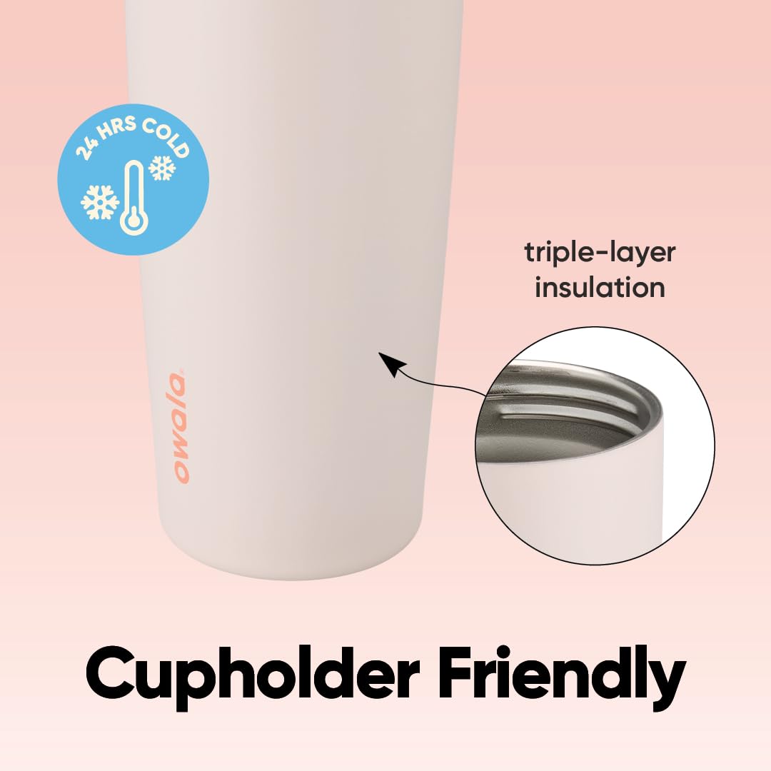 Owala FreeSip Sway Stainless Steel Water Bottle 64 oz Greenhouse