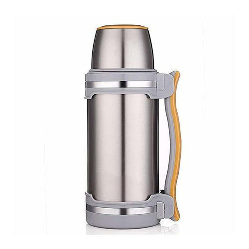 2L Stainless Steel Insulated Vacuum Flask Work Travel Camping Sport Kettle, Beverage Bottle, Cup mug