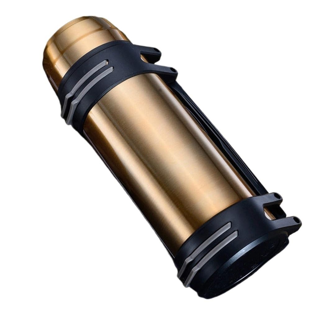 2L Outdoor Sports Water Bottle Large Capacity Stainless Steel Flask Portable Travel Home