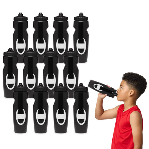 Champion Quench Squeeze Water Bottle, BPA-Free, 24oz (Bonnie Blue)