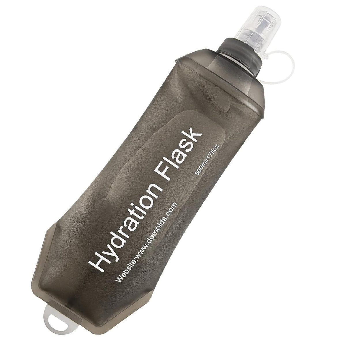 AXEN Soft Flask TPU Foldable Running Hydration Flask, Soft Collapsible Water Bottle for Hydration Pack Cycling Marathon Running Hiking