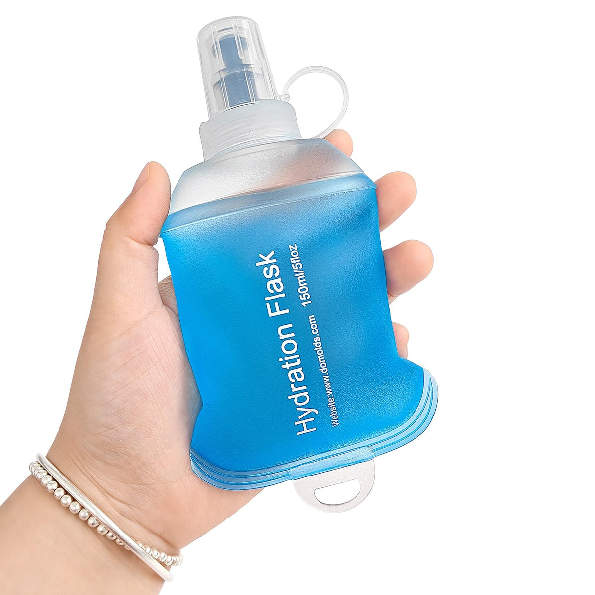 GUYI GYGYL Soft Flask, Collapsible Water Bottle for Sports, 500ml Grey